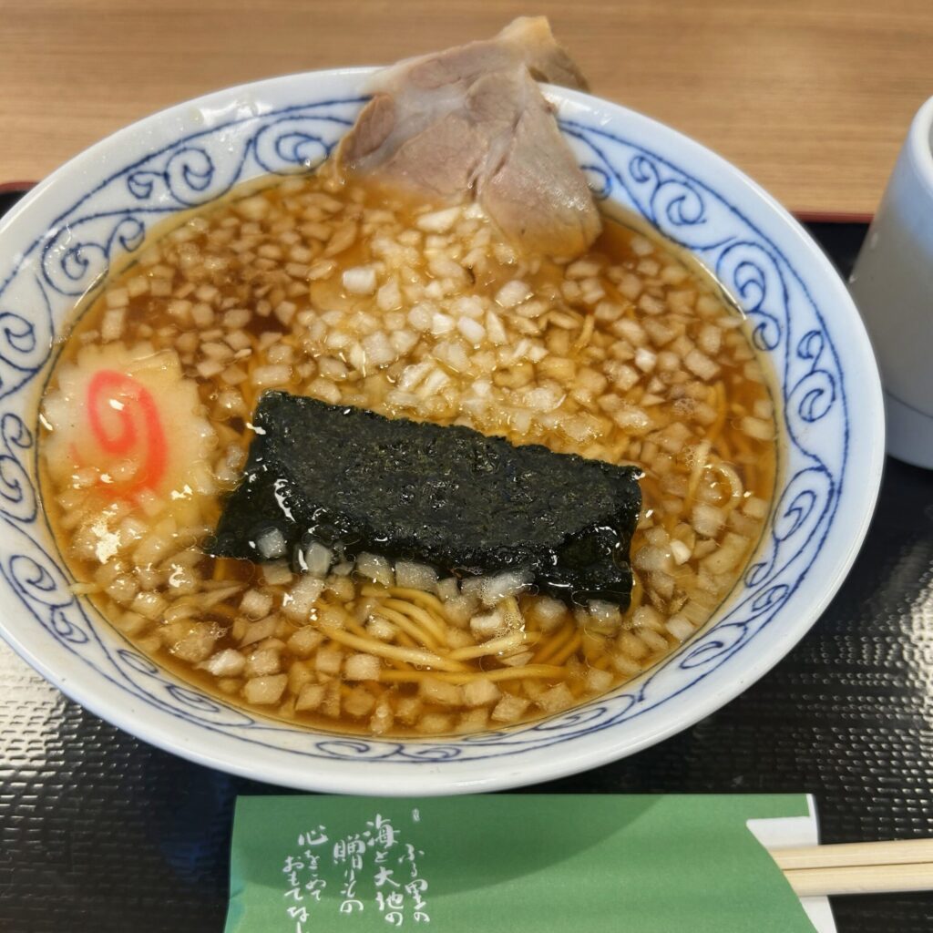 八王子ラーメン(道の駅 八王子滝山)